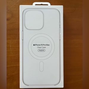 iPhone 15 Pro Max Clear Case. Bought the wrong size and missed return window.